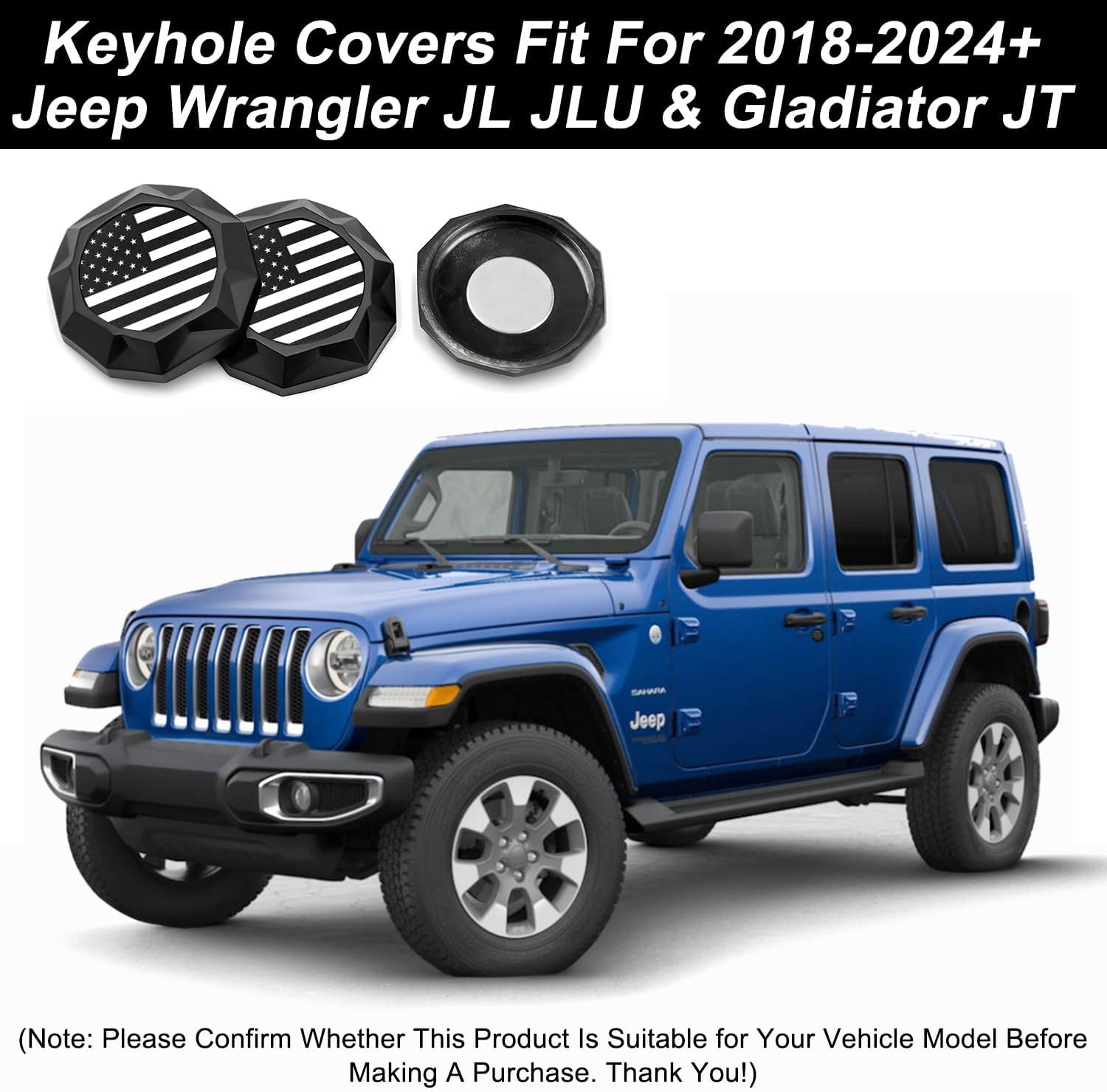 Amazon.co.jp: キーホールカバー ジープ ラングラー JL - SUV